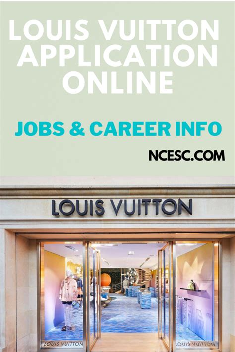 louis vuitton hiring process|louis vuitton hiring website.